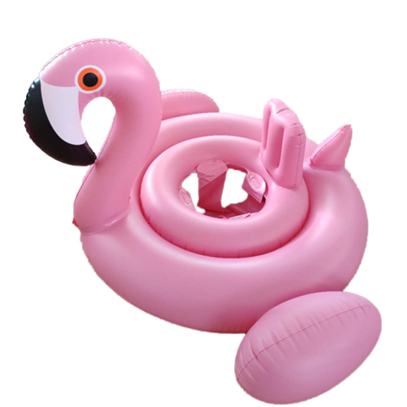 Baby Inflatable Flamingo Seat Pool Float