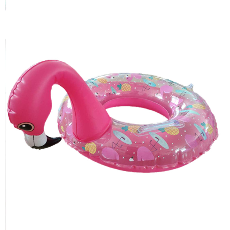Nadmuchiwany pierścień do pływania w basenie Flamingo dla dzieci
